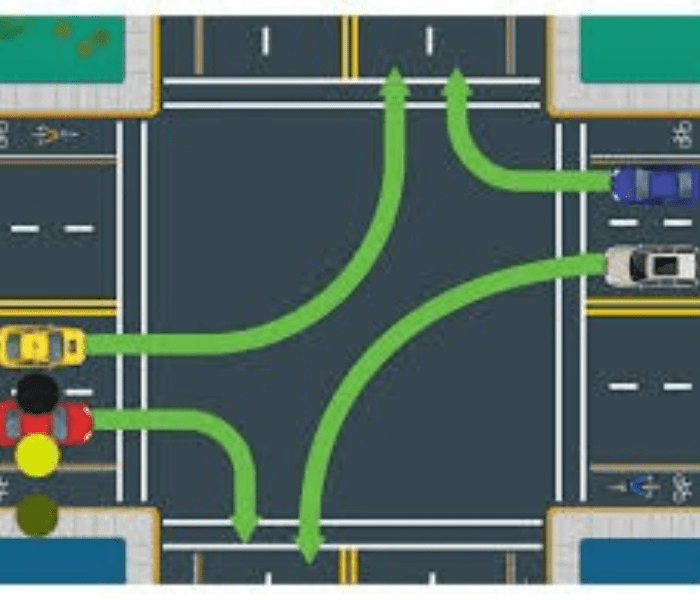 How Do Engineers Measure Left Turns at Busy Intersections?