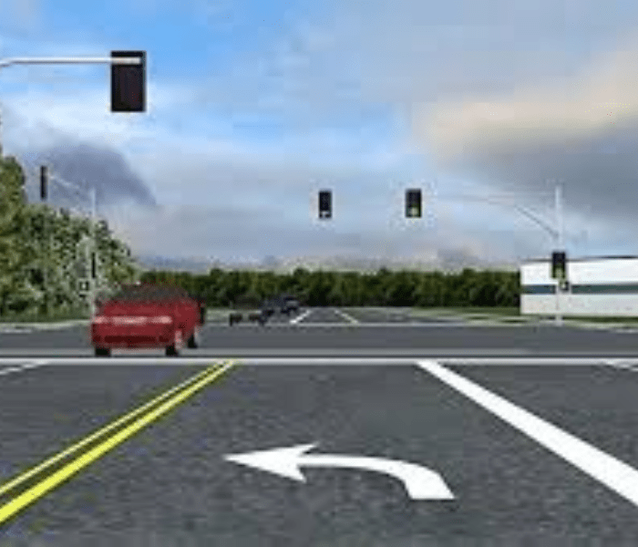 How Do Engineers Measure Left Turns at Busy Intersections?