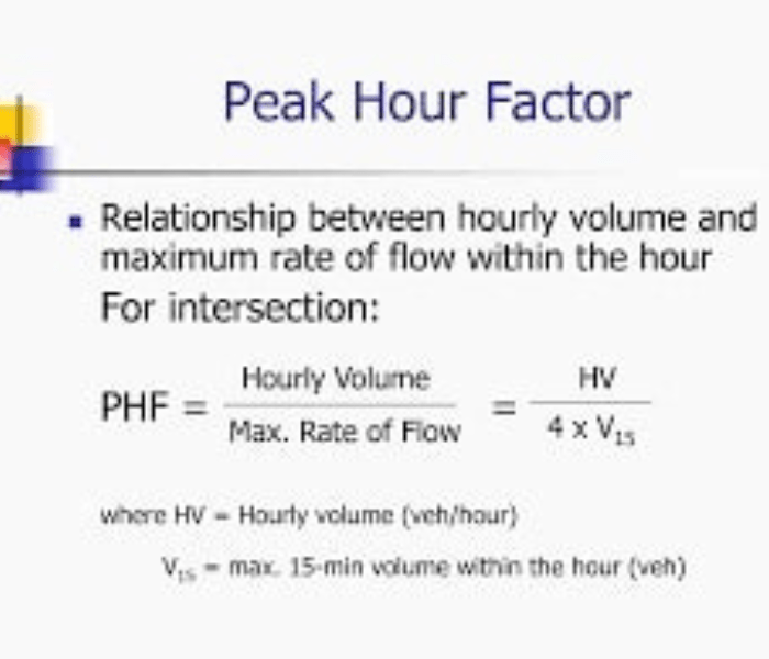 What Is Peak Hour Factor in Traffic Engineering? 