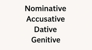 German Cases Explained