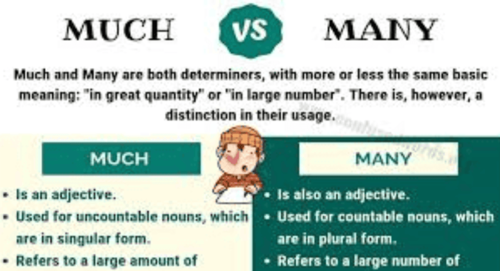 Much vs Many