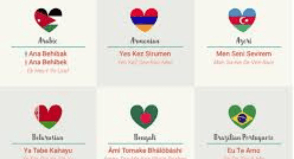 How to Say “I Love You” in 50 Languages