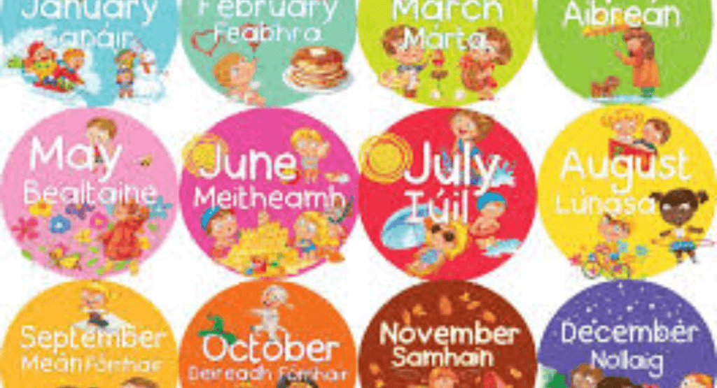 Months of the Year in 5 Languages