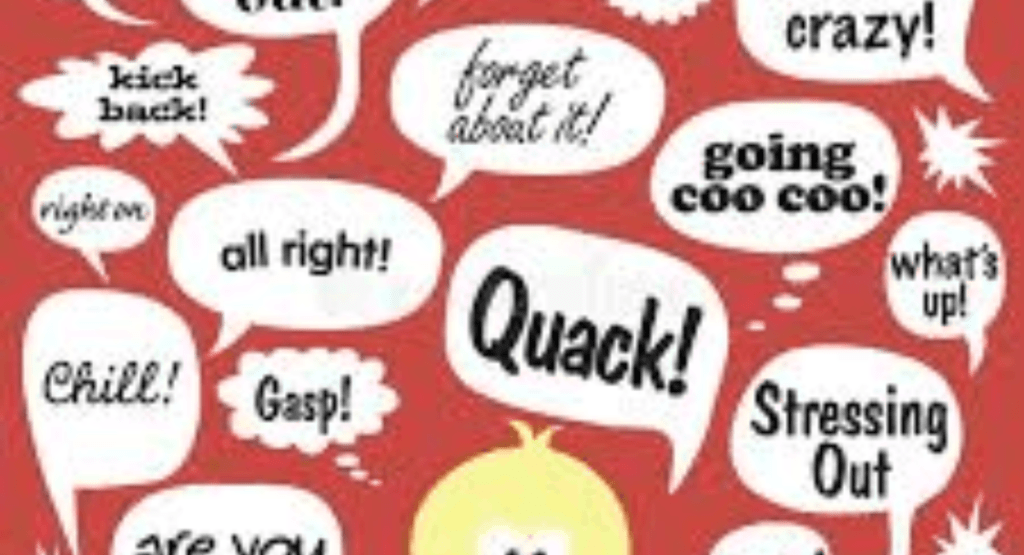 Phrases, Slang and Expressions